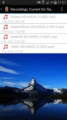 RadioRec+ android App screenshot 4