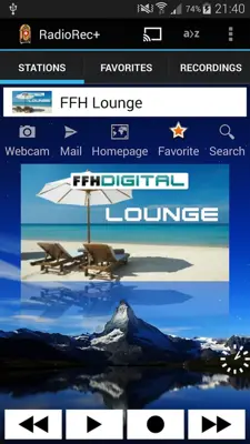 RadioRec+ android App screenshot 7